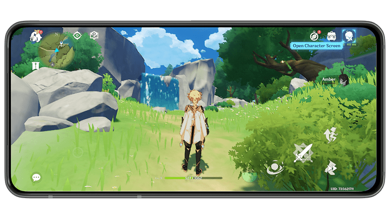 Genshin-Impact-Screenshot auf dem Xiaomi Redmi Note 13 4G
