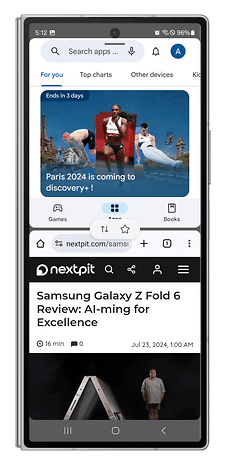 Screenshot der Samsung One UI 6