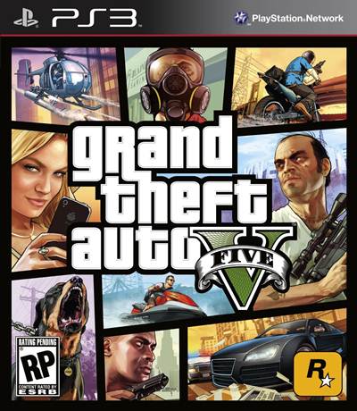 Grand Theft Auto 5 Box Art