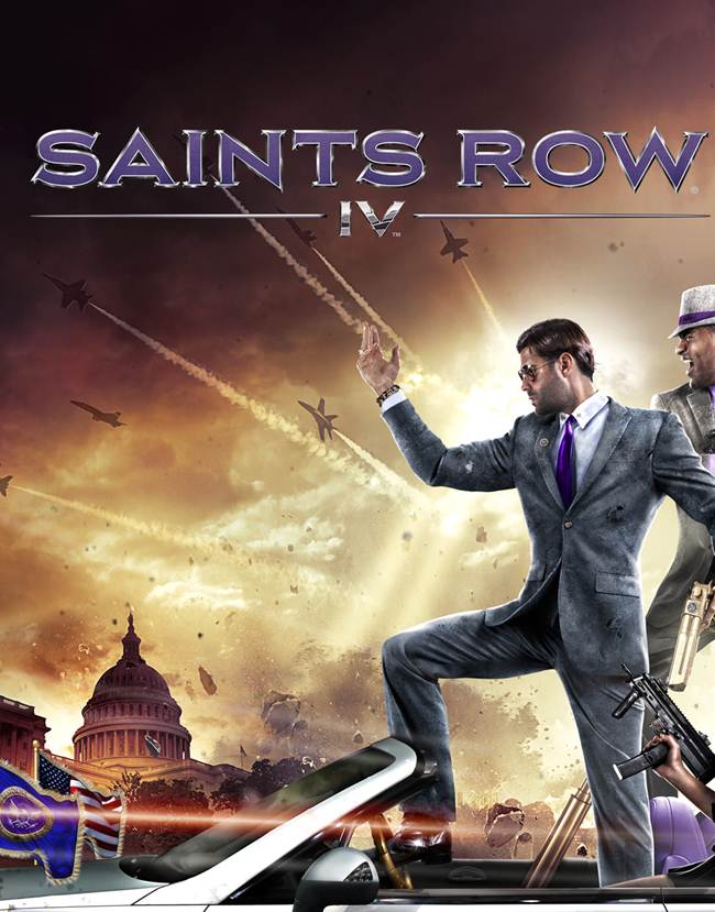 Saints Row 4 Box Art