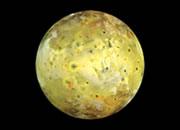 Io sulfur volcanoes