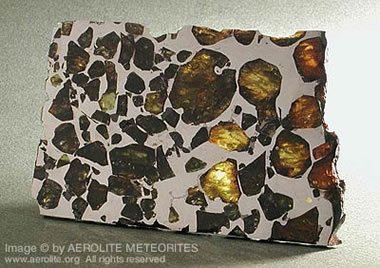 Olivine in pallasite