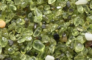 Olivine sand