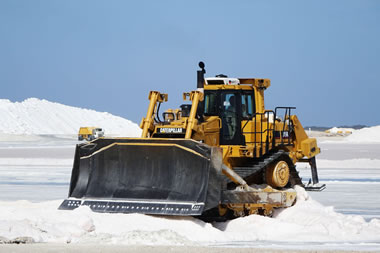 mechanized salt production