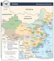 China Province Map