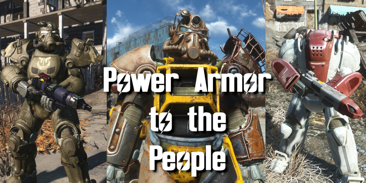 Power Armor to the People