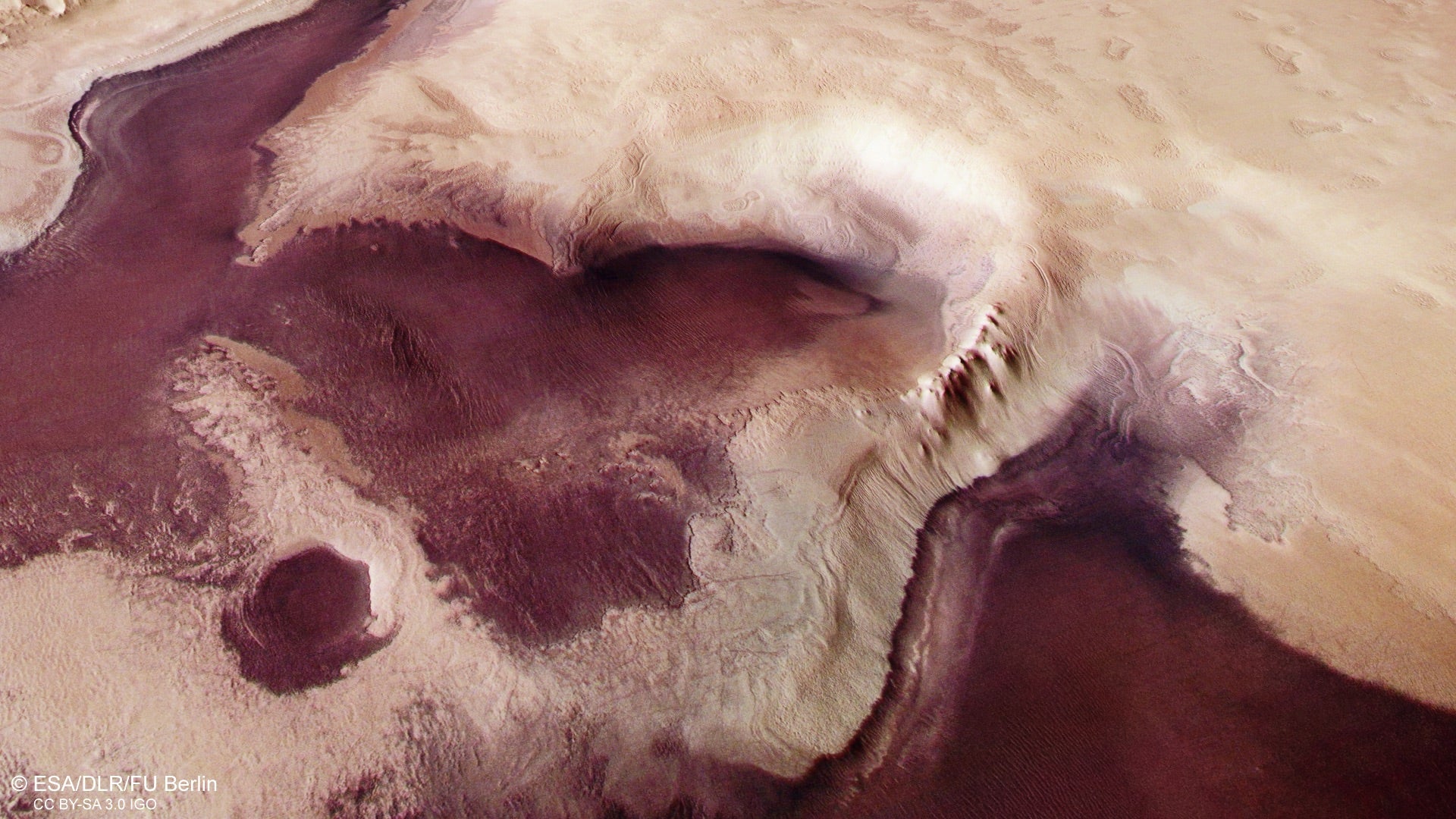 Detailed view of the ‘heart.’