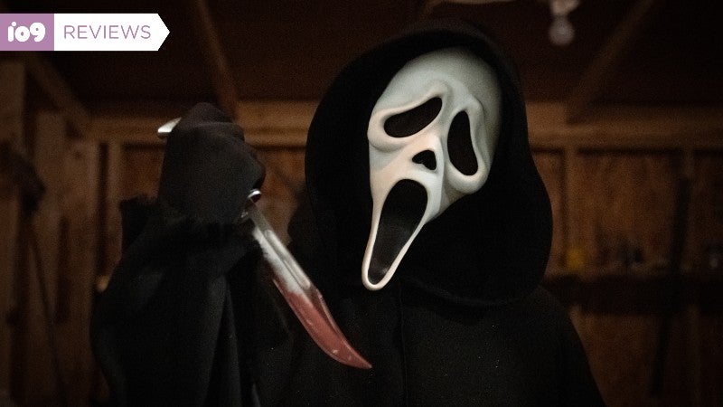 Ghostface returns in Scream, the unnumbered fifth film in the horror franchise.