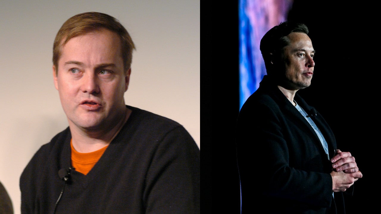 Jason Calacanis, tech investor and podcaster (left) and Elon Musk