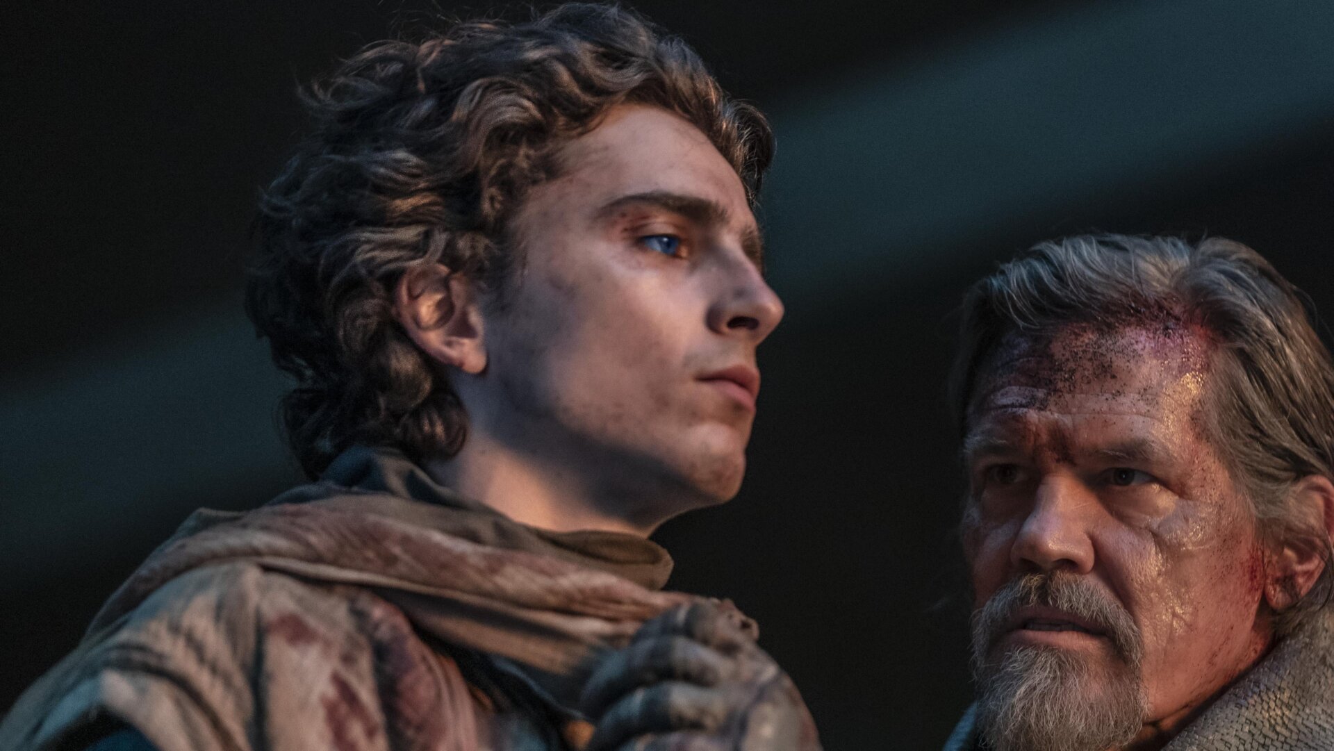 Timothee Chalamet (and Josh Brolin) in Dune: Part Two.