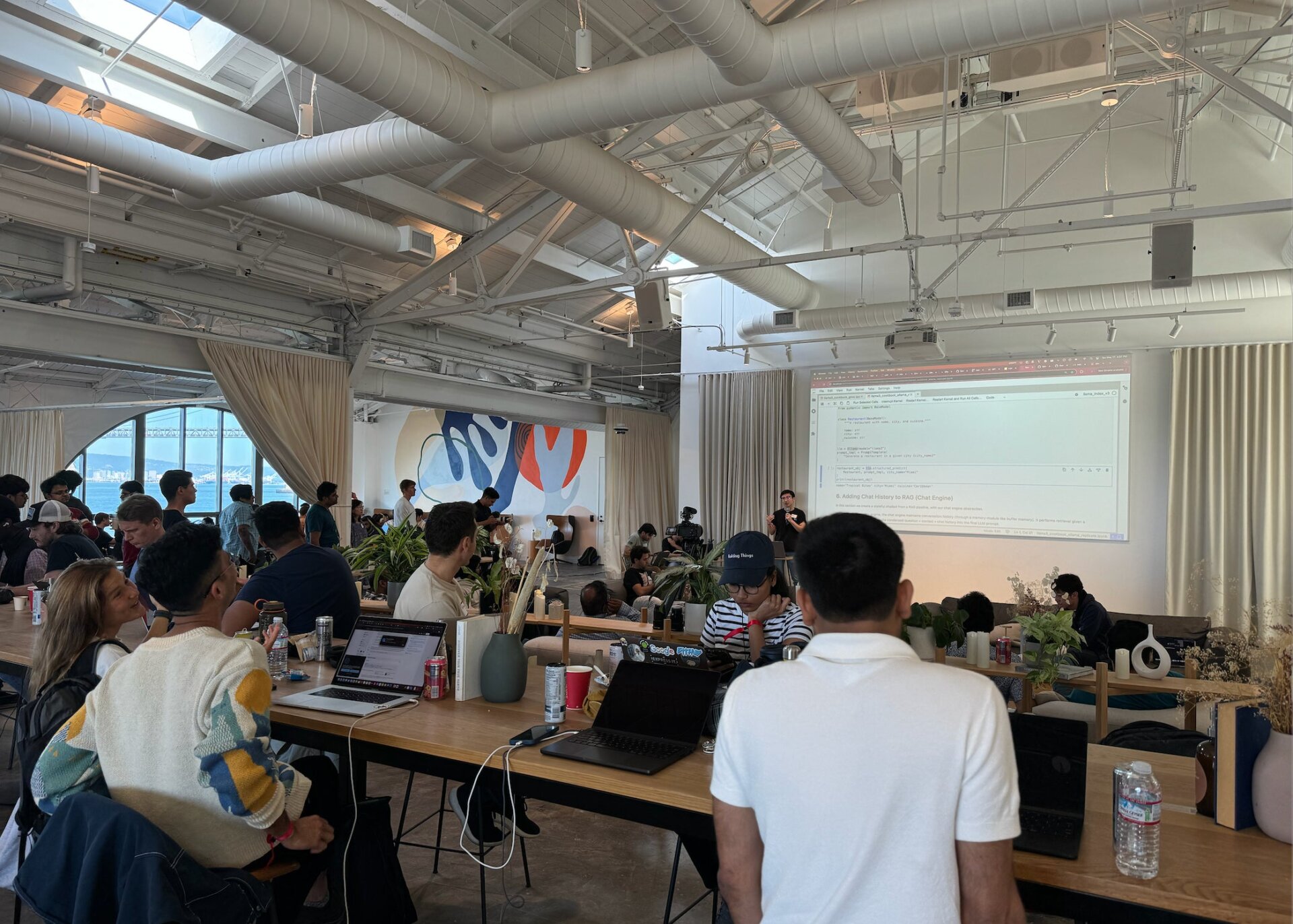 The Cerebral Valley hackathon in San Francisco.