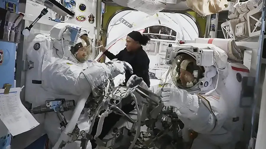Screenshot: NASA TV