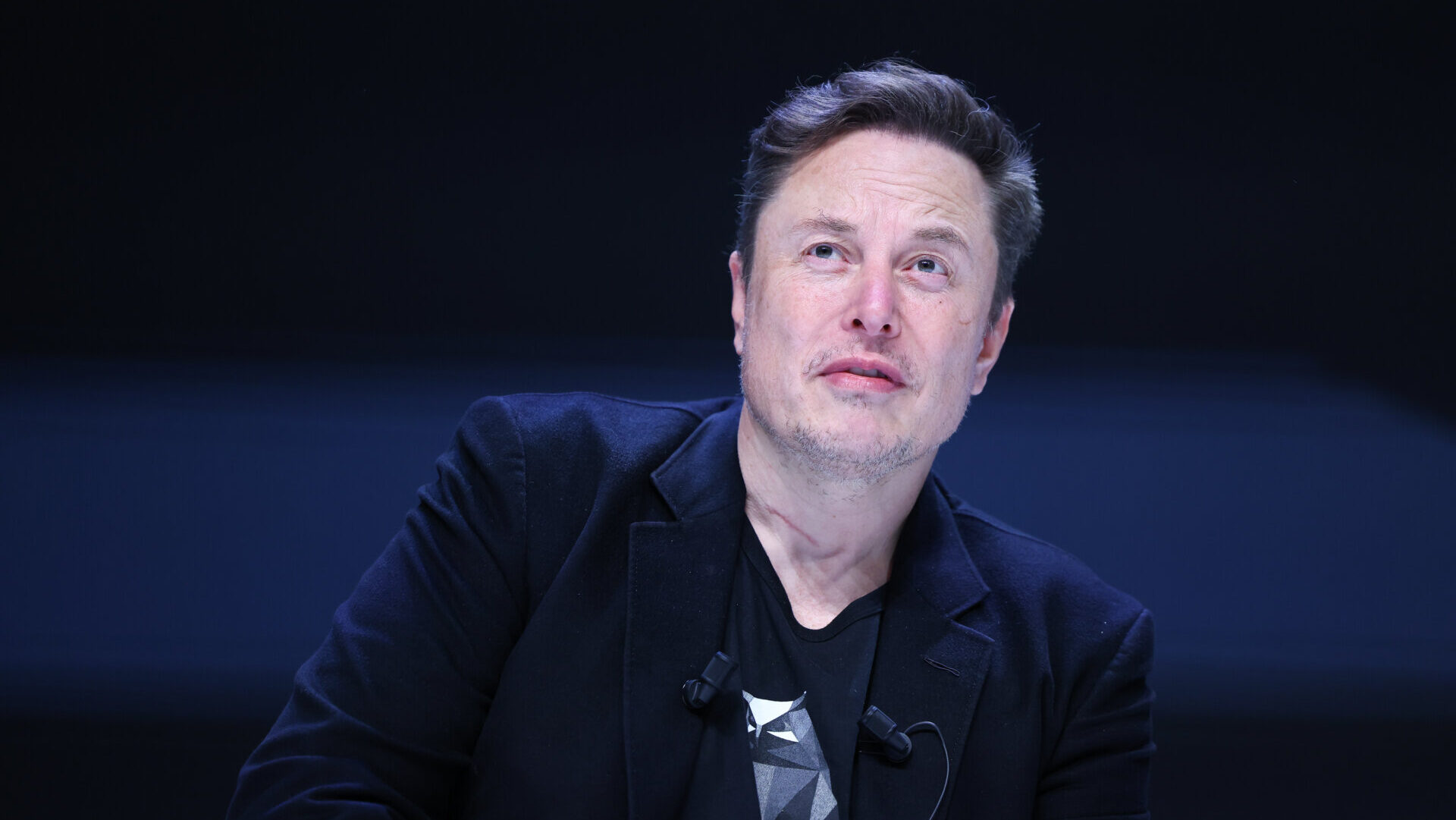 Elon Musk attends 'Exploring the New Frontiers of Innovation: Mark Read in Conversation with Elon Musk' session during the Cannes Lions International Festival Of Creativity 2024 - Day Three on June 19, 2024 in Cannes, France.