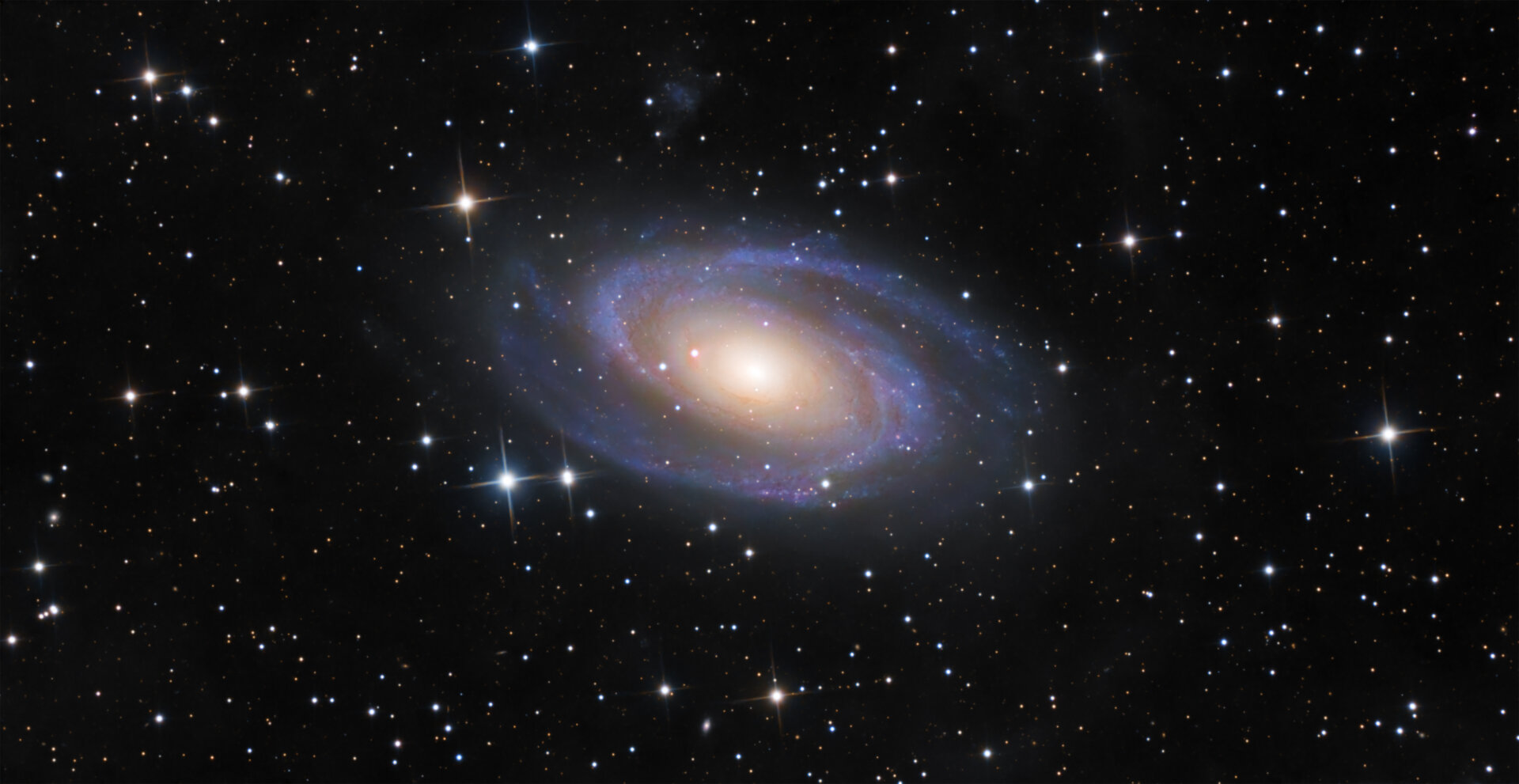 M81, A Grand Design Spiral Galaxy