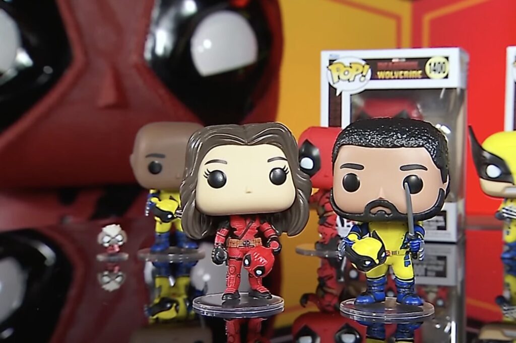 Funko Deadpool and Wolverine.