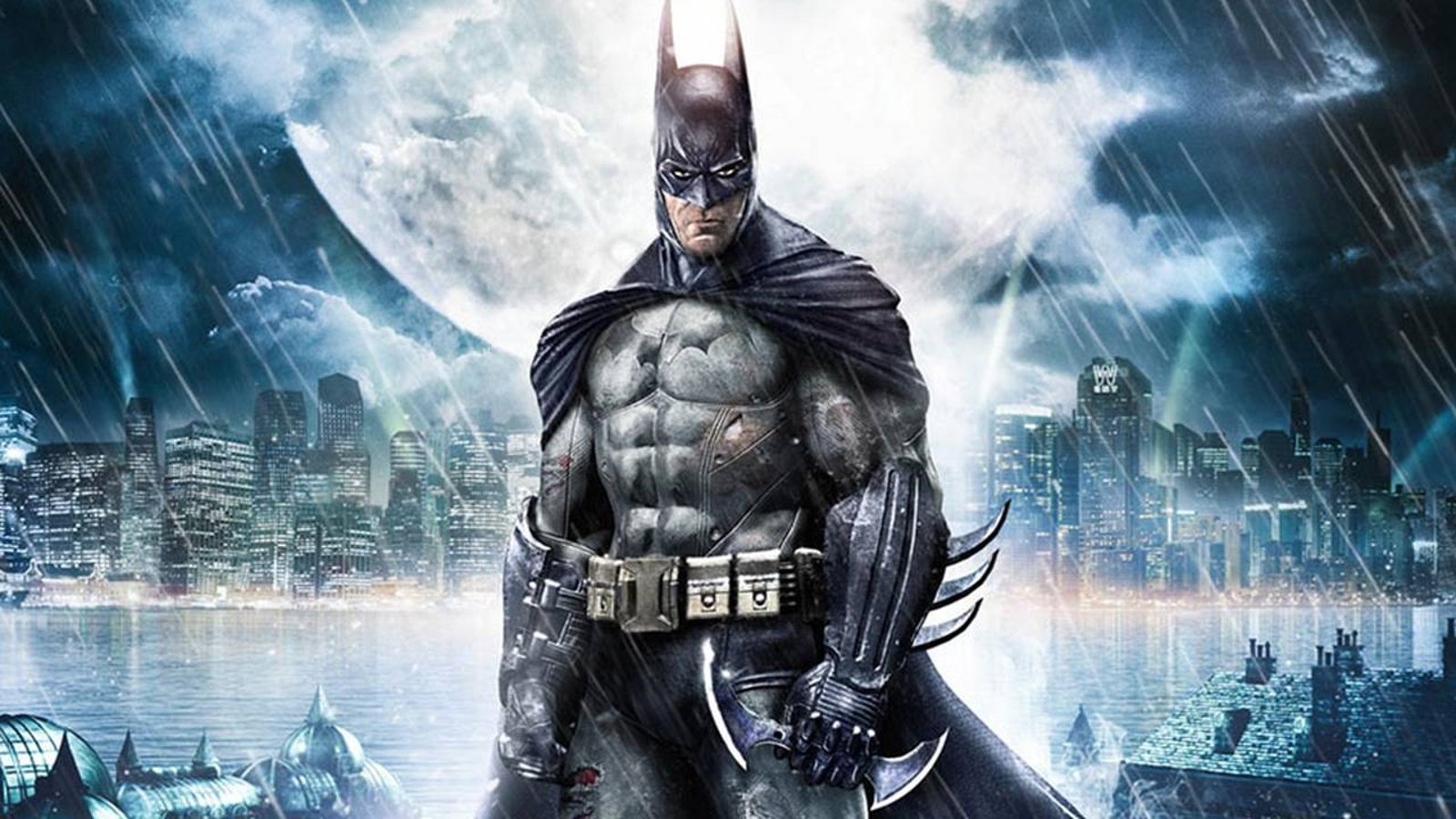 Key art for 2009's Batman: Arkham Asylum.