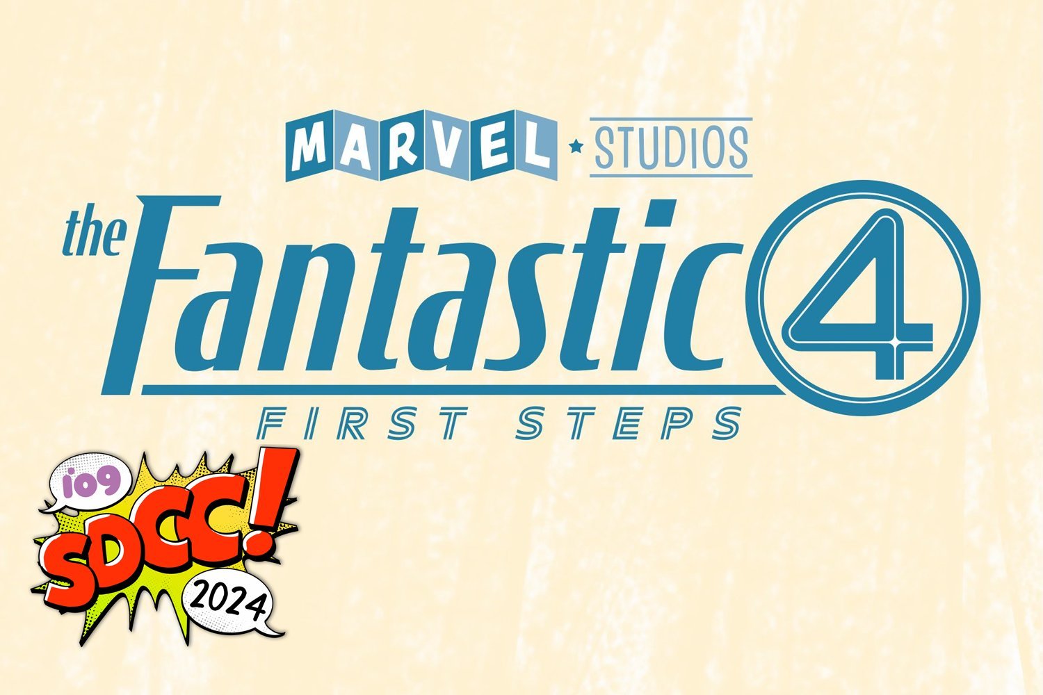 Fantastic Four logo SDCC
