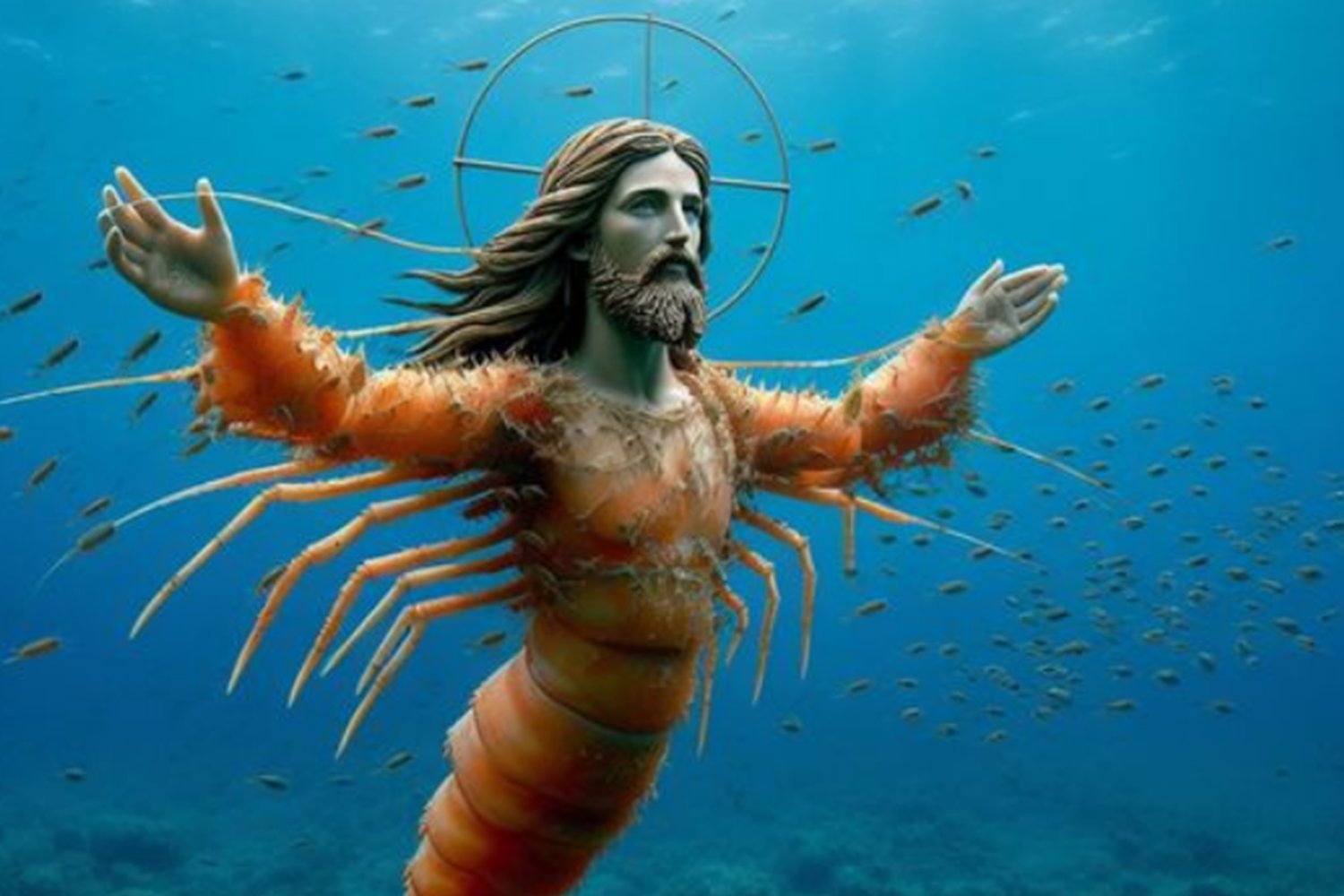 Facebookshrimpjesus