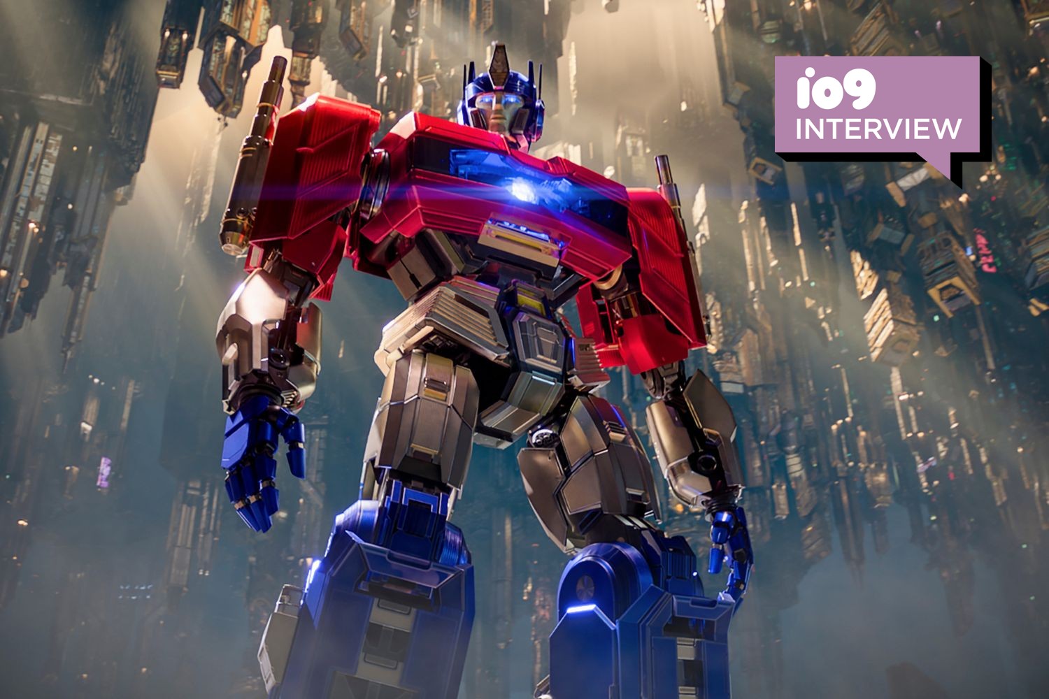 Transformers One Optimus Interview