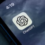 OpenAI's ChatGPT icon appears on a smartphone