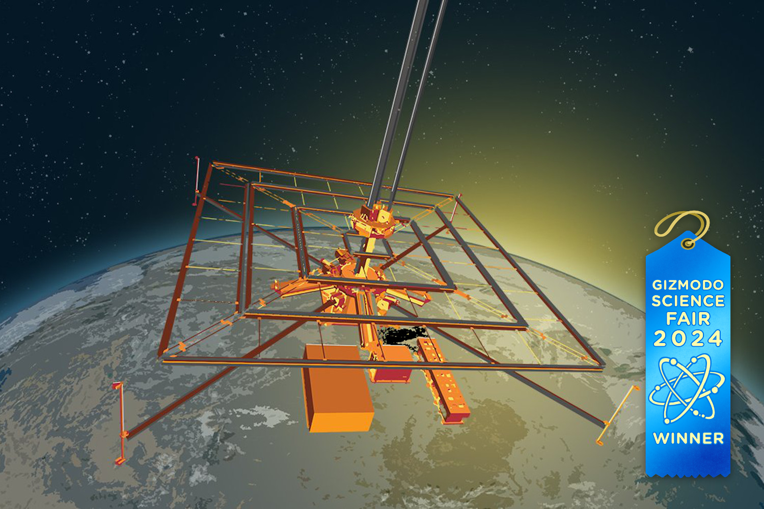 Caltech Solar Collecting Satellite