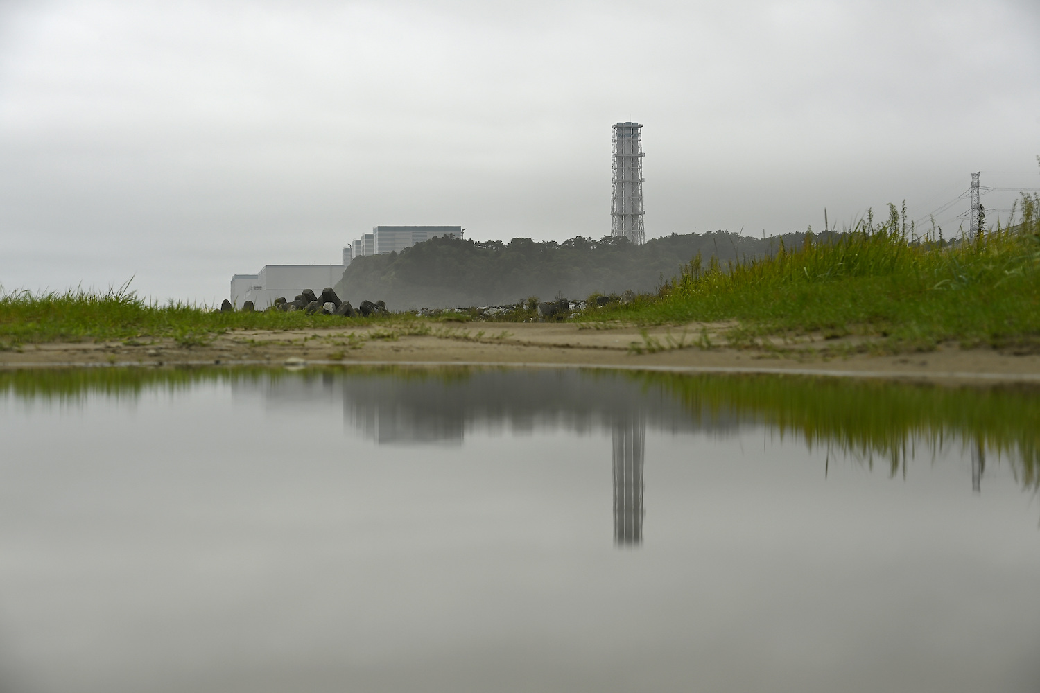 Photo of Fukushima nuclear power plant