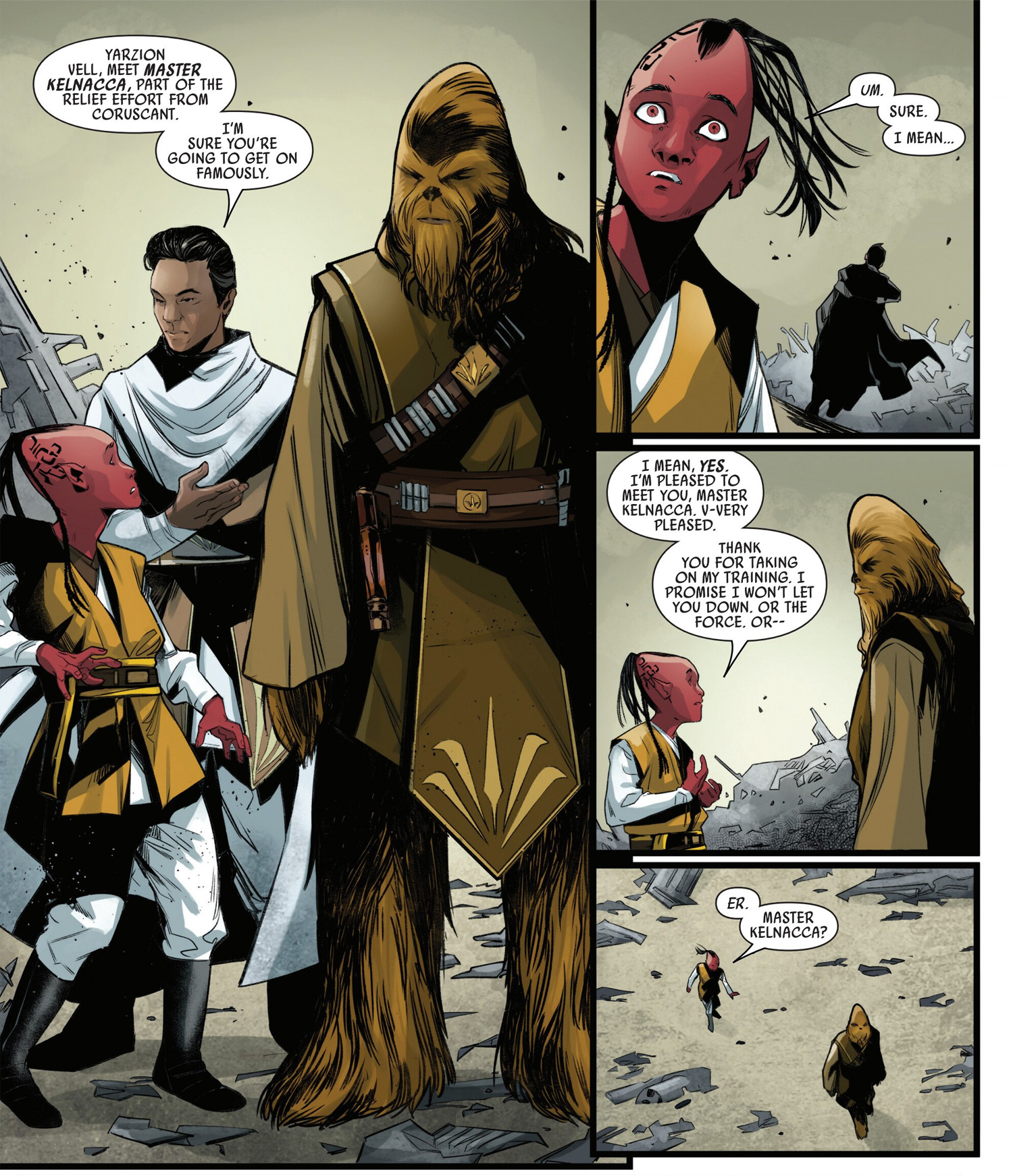 Star Wars Kelnacca Comic Yazarion Padawan