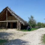 Image of a reconstructed Funnel Beaker Culture house