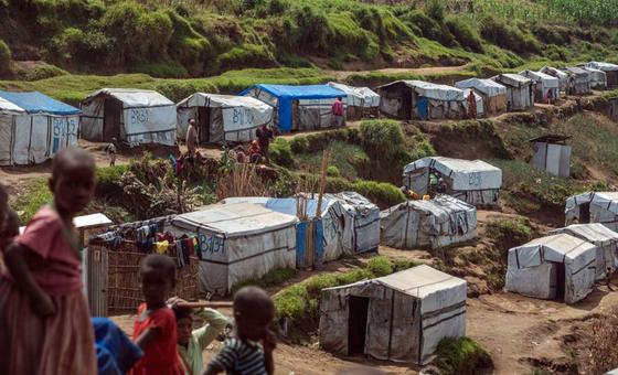 Millions of people displaced by the ongoing violence in eastern DRC need urgent humanitarian assistance. (file)