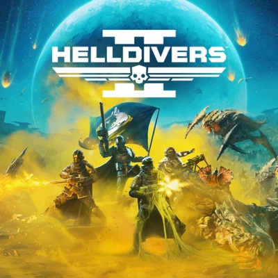 Arte guía de Helldivers 2 que muestra a soldados de Supertierra