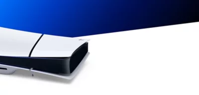 PS5 - Console PS5 placée horizontalement