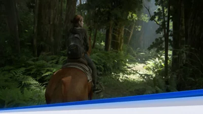 The Last of Us - Ellie tirant une flèche avec un arc