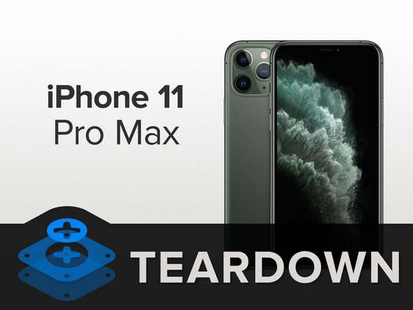 Desmontaje del iPhone 11 Pro Max, Desmontaje del iPhone 11 Pro Max: paso 1, imagen 1 de 3