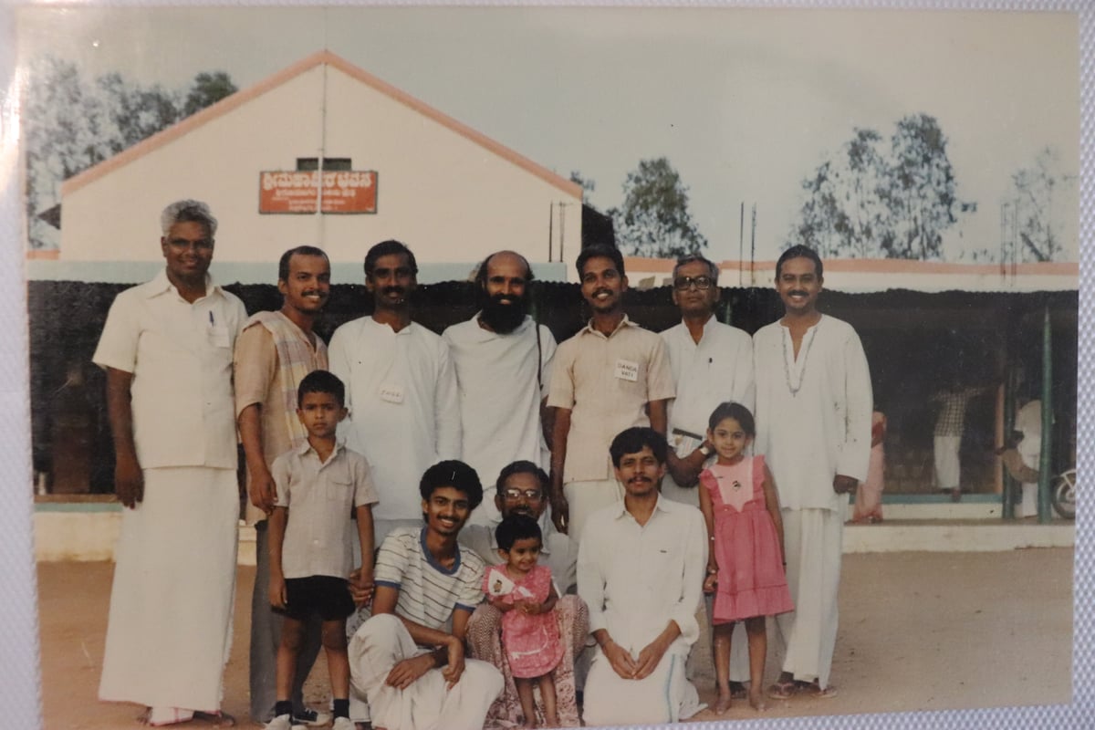 Vasudev third from left.