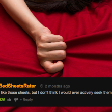 Picky Pornhub commenter reviews each video's bed sheets