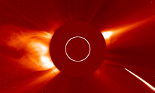 A comet got vaporized by the sun and a spacecraft watched it happen