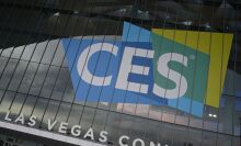 CES logo on buidling