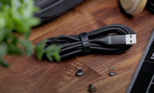 statik universal phone cable with connector attachments