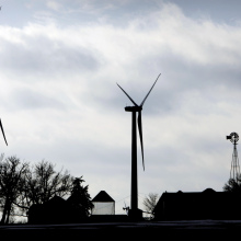 In wind-powered Iowa, Trump blasts wind energy as a bird killer