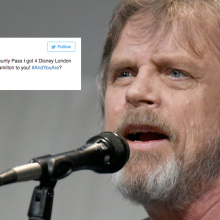 Disney invites Mark Hamill to London office, gets his name wildly wrong