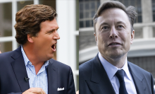 Tucker Carlson and Elon Musk