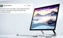 Sorry Apple, Twitter users have spoken. Microsoft wins this round.