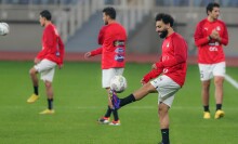 Egypt's national football team player Mohamed Salah