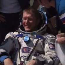 British astronaut Tim Peake, 2 others back on Earth after 186 days in space