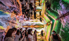 Take a walk through mesmerizing photos of Hong Kong's NFT art fair
