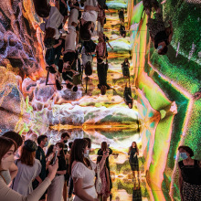 Take a walk through mesmerizing photos of Hong Kong's NFT art fair