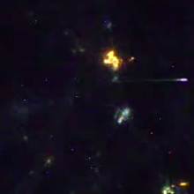 Two bright meteors streak above Earth in new video from space