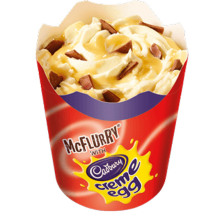 McDonald's in Australia gets tongues wagging with a Creme Egg McFlurry