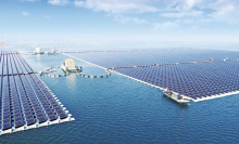 China just built the world's biggest floating solar project