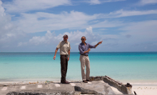 Obama visits remote Midway Atoll to highlight climate change threats